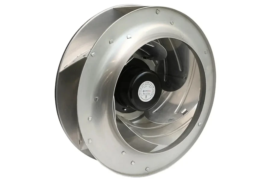 Low-noise Aluminum ECM centrifugal fan