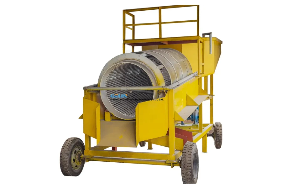 small-scale trommel gold washing equipment
